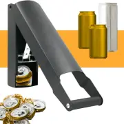 Wall Mounted Can Crusher Black Aluminum Recycling Heavy Duty Bin Smasher Seltzer