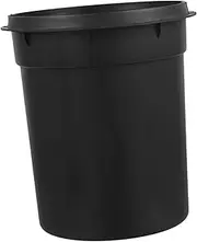 MAGICLULU Garbage Can Nappy Garbage Bins Cleaning Hotel Trash Can Collapsible Wicker Wastebasket Inner Bucket Toilet Trash Can Mini Compost Bin Car Storage Jars Simple Trash Can Black Abs