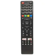 For AKAI TV Replacement Remote Control AK4019NF, AK4020NF, AK6520UHDNF, AK5020UHDNF Netflix + Youtube Function (No Setup Required)