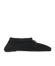 Totême The Knitted Ballerina Flats 35,36,37,38,39,40,41,42 Black