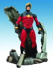 Diamond Distributors MARVEL Select Captain Marvel 7 Inch Figure MINT IN PACKAGE
