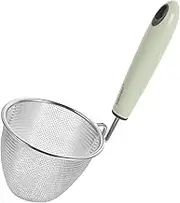 Stainless Steel Pasta Strainer Ultra-fine Mesh Strainer for Kitchen Food Basket