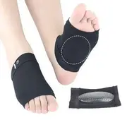 Arch Supporter 1 Pair - Black - One Size