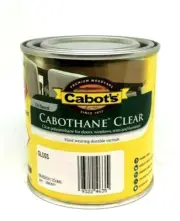 Polyurethane Varnish 250ml GLOSS Cabots CABOTHANE CLEAR Oil Based