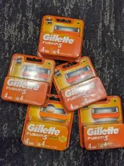 Shaving - Razors - Gillette fusion 5 blades ×5 Packs