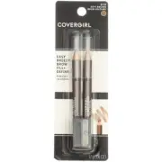CoverGirl Easy Breezy Brow, Fill+Define Pencils #510 Soft Brown -.06 oz. - NEW