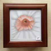 Sudberry House mahogany Laura box for needlework, 6" square opening