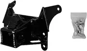 SuperATV Heavy Duty Can-Am Maverick Turbo/XDS/Max/XRS Rear Receiver Hitch - Black - (See Fitment)