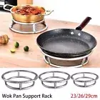 1Pcs Kitchen Supplies Wok Rack Stainless Steel Cookware Ring Durable Pot Mat