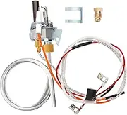 100112330 9007876 9007877 Water Heater Pilot Assembly NAT Gas Thermopile Assembly Compatible with Reliance Whirlpool A.O.Smith Kenmore State American Water Heaters, Replace for 300 301 Series