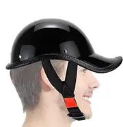 [Generic] Safety Hat for Motorcycle - Half Bicycles Caps Shock Absorbing Hard Hat for Skating,Road Cycling Gear, Stylish Baseball Caps Sunshade for Families, Motorcycle Lovers