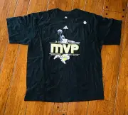 ADIDAS KOBE BRYANT LA LAKERS 2008 MVP T-Shirt Sz. Lg Great Condition NWT