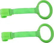 MOTHNUR 2pcs Standing Pull Tab Nursery Ring Bed Pull Ring Hand Pull Ring Nursery Pull Rings Crib Hanging Pull Rings Walking Assist Tools Bed Hand Rings
