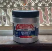 Speedball Screen Printing Ink Opaque SILVER 4 oz New/Sealed