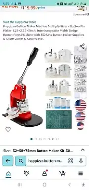 Happiza Button Maker