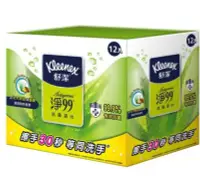 在飛比找Yahoo!奇摩拍賣優惠-Kleenex 舒潔 淨99抗菌濕紙巾 15張X12入-吉兒