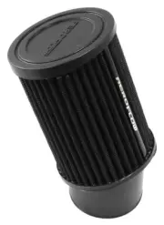 Aeroflow 2-7/16 Clamp-On Tapered Filter3.75 O.D, 5" High Black Cott AF2711-1760