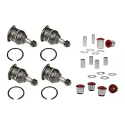 Nolathane Lower & Upper Control Arm Bush + Ball Joint kit for FORD FAIRLANE ZJ