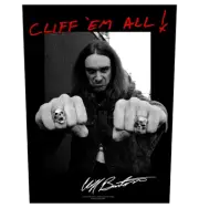 METALLICA - 'Cliff 'Em All!' Back Patch