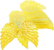 ARTIBETTER 12pcs Miniature Angel Wings for Crafts and Decor Lightweight DIY Clothing Accessories Party Props for Bags Backpacks and Home Decoration