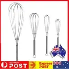 Balloon Wire Whisk Stainless Steel Manual Kitchen Whisk Egg Beater Kitchen Tool