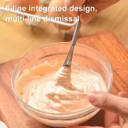 Dessert Making Whisk Mini Egg Beater Mini Whisk for Whisking Mixing Beating