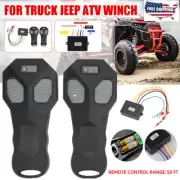 Wireless Winch Remote Control Kit DC 12V Switch Handset for Truck Jeep ATV SUV