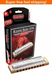 Hohner Marine Band 1896 Harmonica - Key of C- NEW