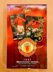 1997 Futera Manchester United Collector Cards Series - 1 Sealed Box (36 Packs)