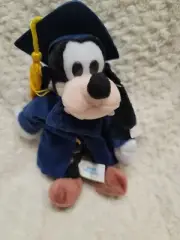 2000 Graduation GRAD NIGHT Goofy Disneyland Disney bean bag Plush mbbp WDW