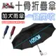 十骨 摺疊傘 自動傘 傘 新款加厚 黑膠自動晴雨傘 雨傘 陽傘 晴雨傘 一鍵自動開收傘 折傘