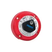 Perko Battery Selector Switch W/Alternator Field Disconnect & Key Lock