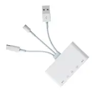 For iPhone/iPad 5 in 1 Memory Card Reader SD Card Reader USB OTG Adapter