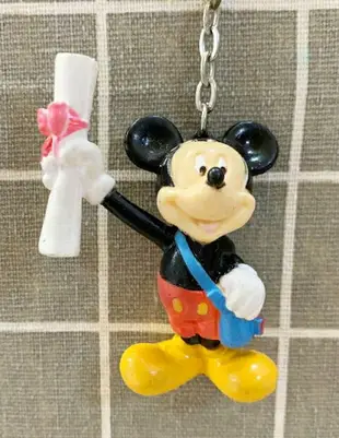 【震撼精品百貨】Micky Mouse 米奇/米妮 造型鑰匙圈 米奇拿信#32541 震撼日式精品百貨