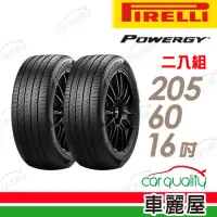 在飛比找momo購物網優惠-【PIRELLI 倍耐力】輪胎倍耐力 POWERGY-205