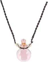 TIDTALEO Convenient Aroma Bottle Necklace Portable Multi Function Perfume Pendant for Home Car Stylish Delicate Design for Essential Oils Fragrances