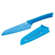 NEW Scanpan Spectrum Santoku Knife Blue