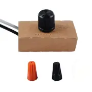 200 Watt Rotary Lamp Dimmer Switch Ul Approved Indoor Use Compatible With Lamps