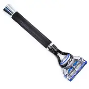Parker Safety Razor Heavyweight Black Gillette Fusion Compatible Razor - 5 Blade