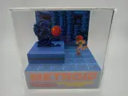 Metroid Samus finds a Chozo Shadow Box Diorama Cube NES Nintendo SNES