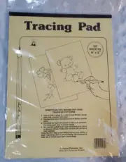 Aunt Martha's Hot Iron Tracing Pad Transfer Paper 9" x 12" 50 Sheets TP50
