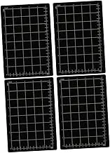 Gadpiparty 4pcs Magnetic Cutting Mats Durable and Design with Grid Pattern Non Slip Base for Crafting Die Cutting Sewing and DIY Projects Versatile Use for All Your Creative Needs