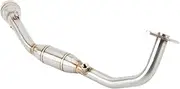 Exhaust Muffler Silencer Pipe for N&max 125 for N&max 155 NMAX125 NMAX155 2021 2022 Motorcycle Exhaust E&Scape M&OTO Modify Front Link Pipe with Catalyst Slip On Exhaust Tailpipe