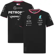 Mercedes AMG Petronas F1 2024 Team Driver T-Shirt - Black - Kids