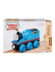 [Fisher-Price] Wooden Railway Thomas Engine in Multi