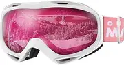 [OutdoorMaster] OTG Ski Goggles - Over Glasses Ski/Snowboard Goggles for Men, Women & Youth - 100% UV Protection