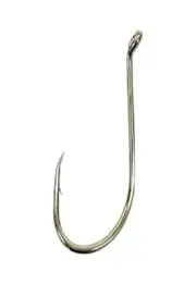 E.CLAW 2 LAZER OCTOPUS HOOK(10) NICKEL