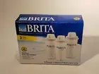 Brita Replacement Tap Water Filter - 3 Pack factory sealed pitcher filters