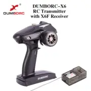 DUMBORC X6 6CH 2.4G Transmitter RC Controller X6F Receiver for RC Car Boat Tank