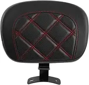 Motorbike Back Rests Motorcycle Front Driver Rider Backrest Pad for Ha&rley for Touring for Road King for Street Glide for Electra Glide 2009-2023 Luggage Rack Backrest